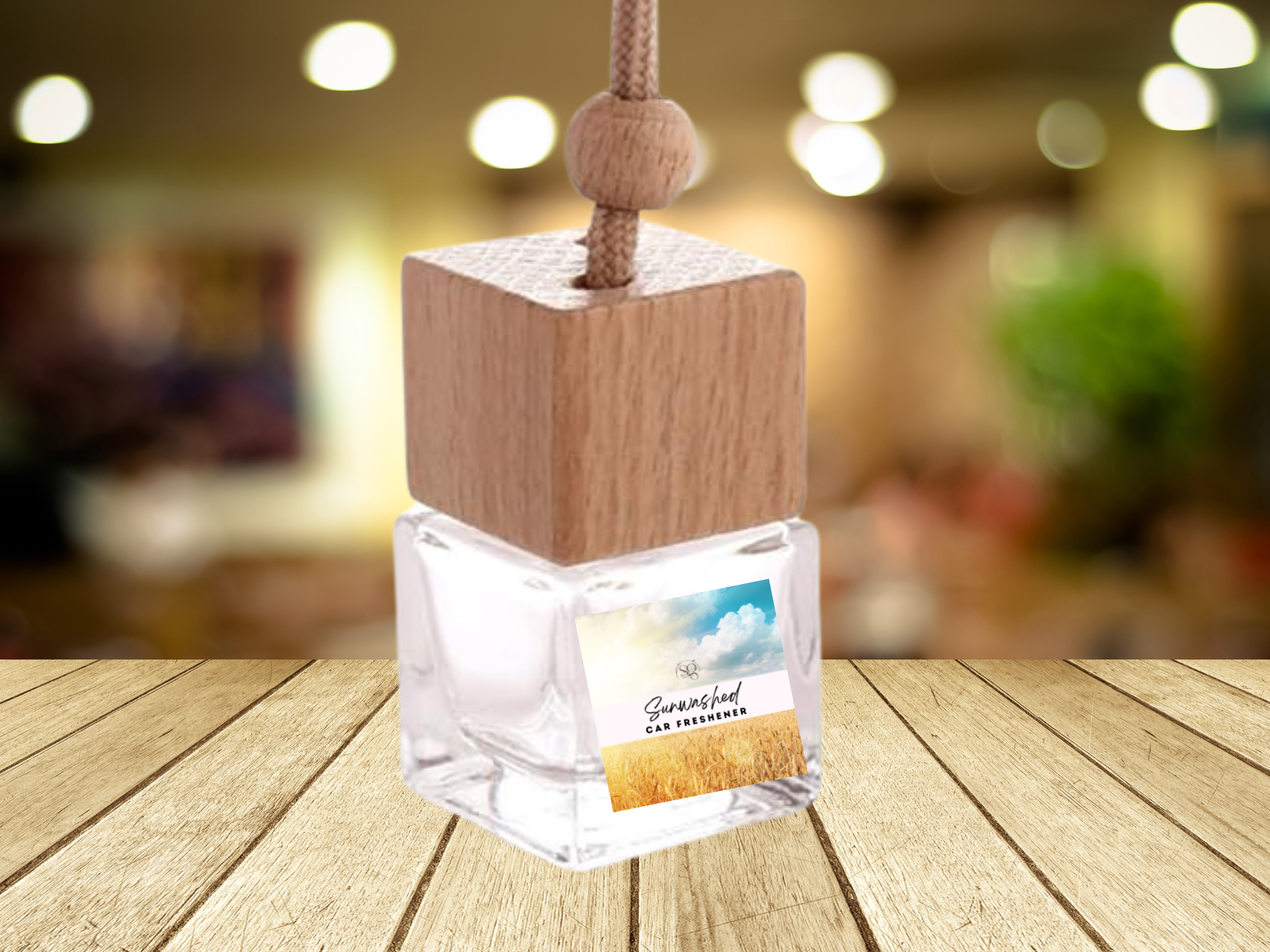 Floral & Feminine Hanging Car Freshener Collection – Elegant Blossoms & Soft Petals