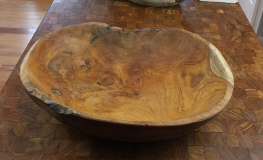 Large Live Edge Bowl