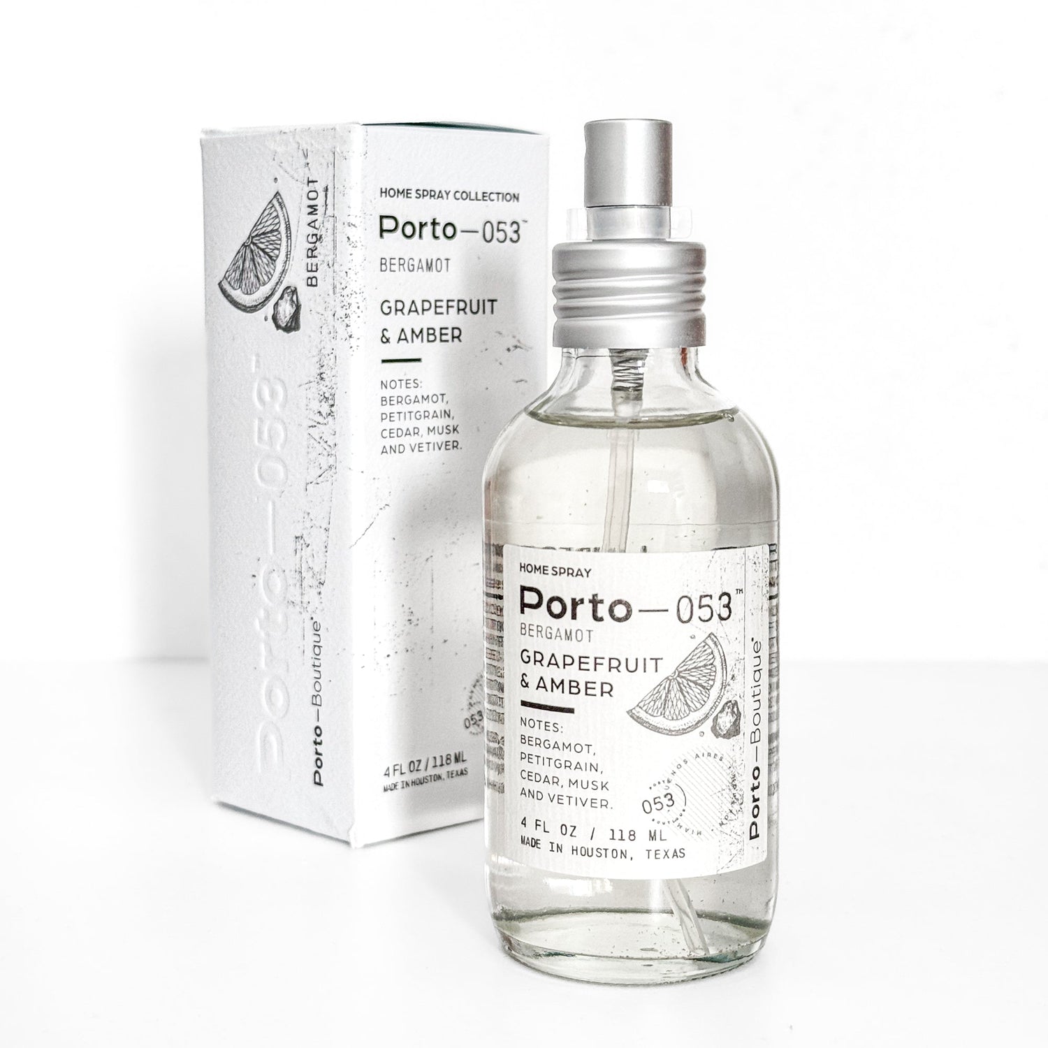 Porto-053 Room Spray — Premium Home Fragrance, Linen &amp; Fabric Freshener | 4 oz