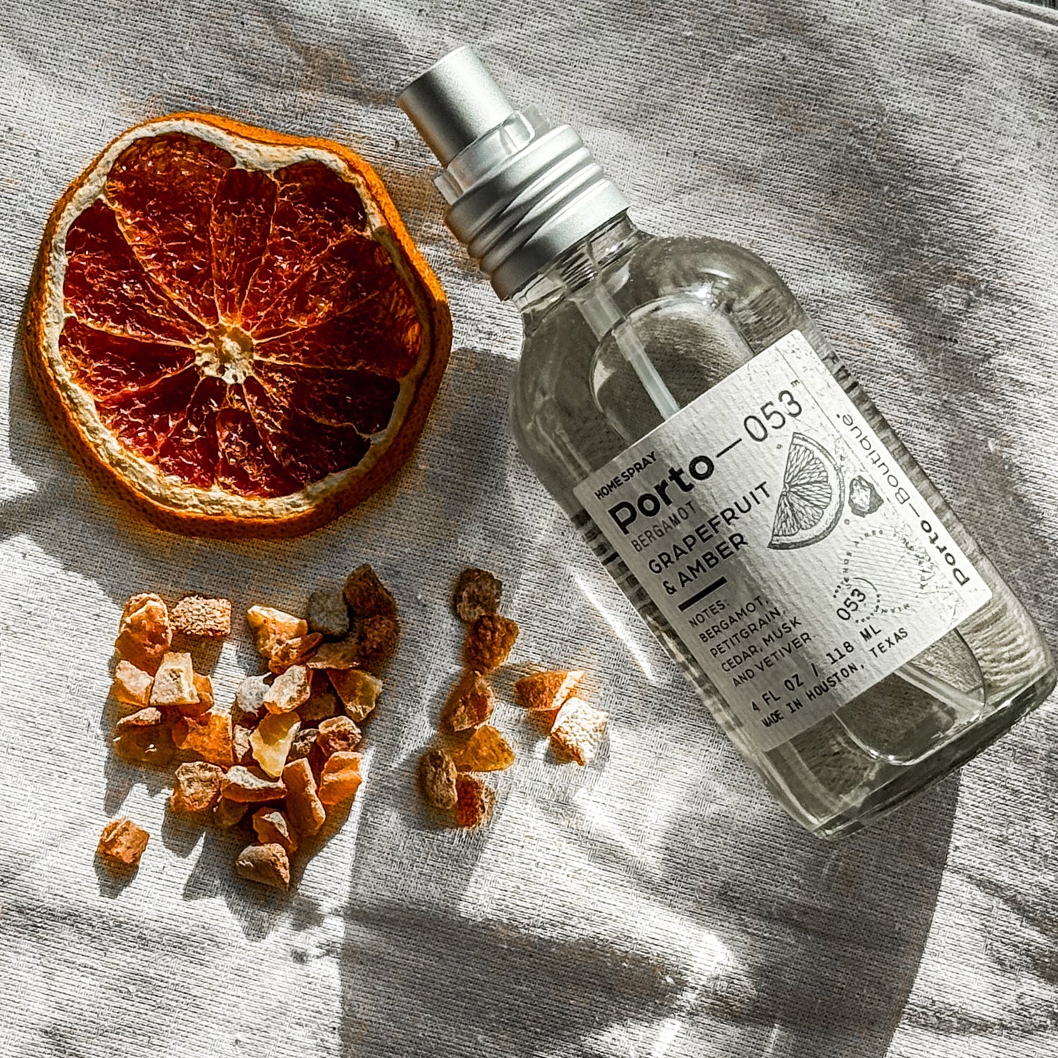 Porto-053 Room Spray — Premium Home Fragrance, Linen &amp; Fabric Freshener | 4 oz