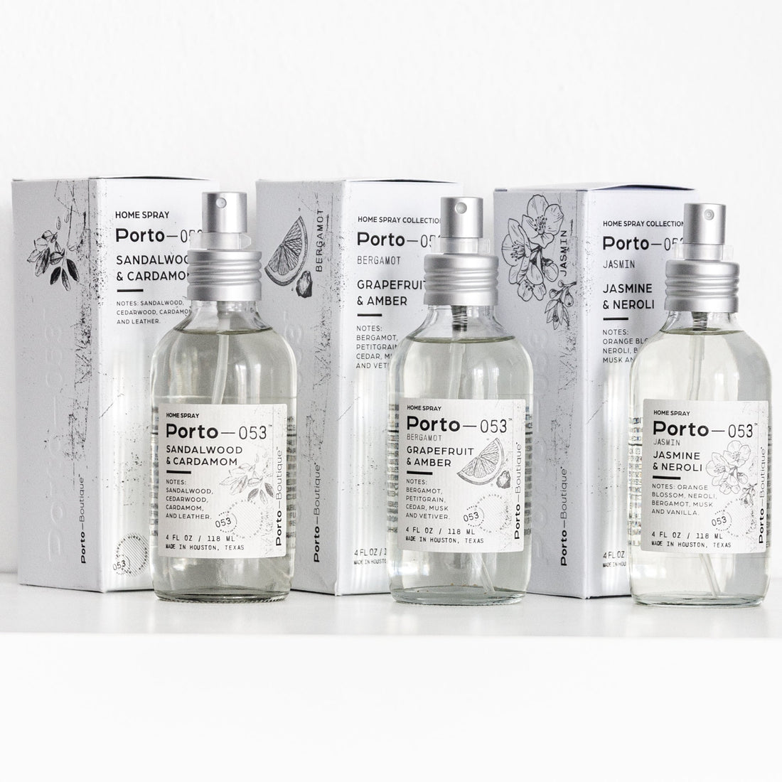 Porto-053 Room Spray — Premium Home Fragrance, Linen &amp; Fabric Freshener | 4 oz