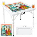 New York City Vibes Mini Mahj Mat And Foldable Mahjong Table