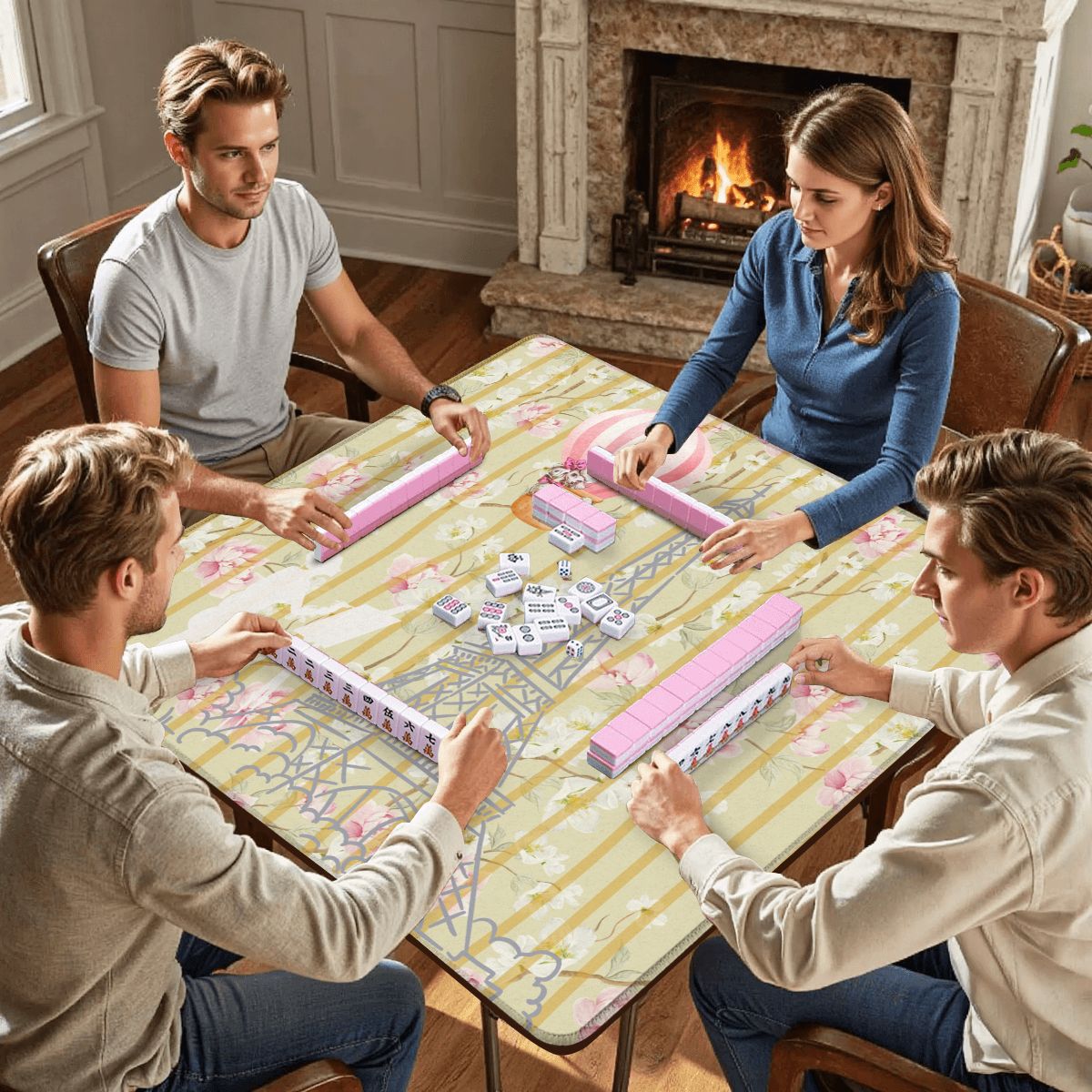 The French Connection Mahjong Mat