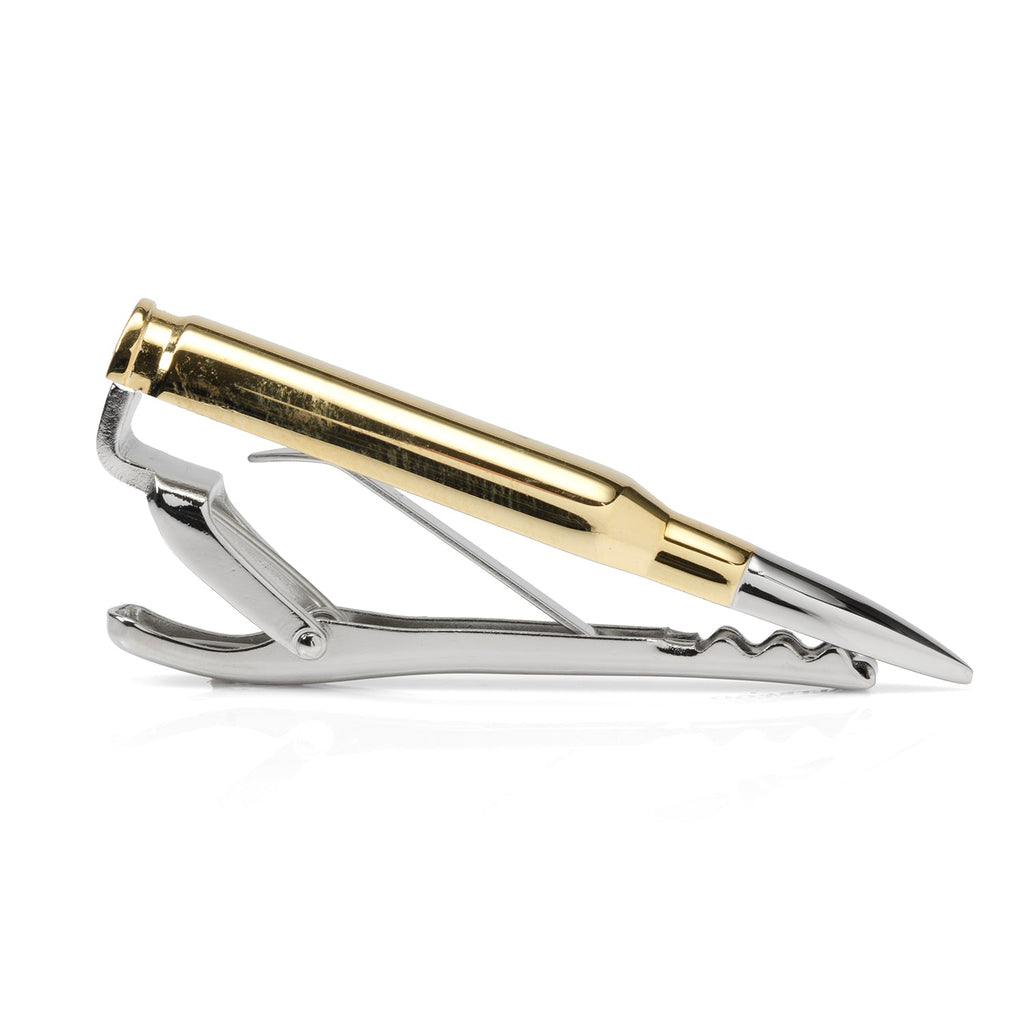 50 Cal Bullet Tie Clip