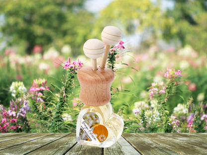 Floral &amp; Feminine Vent Car Diffuser Collection – Elegant Blossoms &amp; Soft Petals