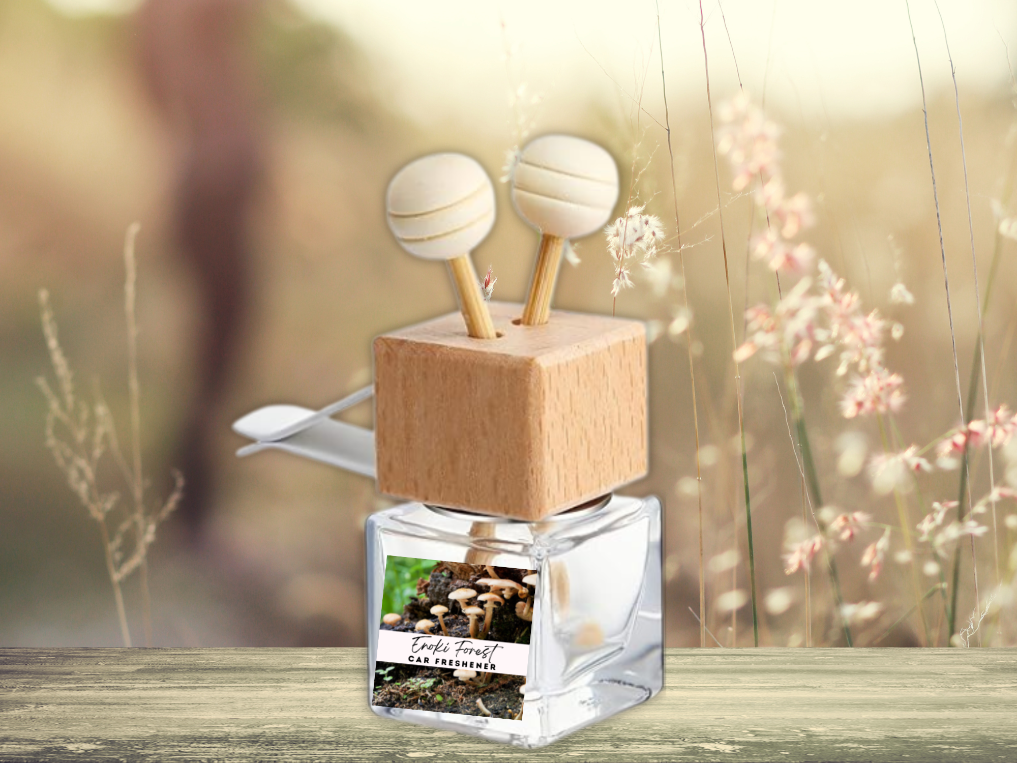 Car Vent Diffuser | Bold Masculine | Wood Amber Smoke