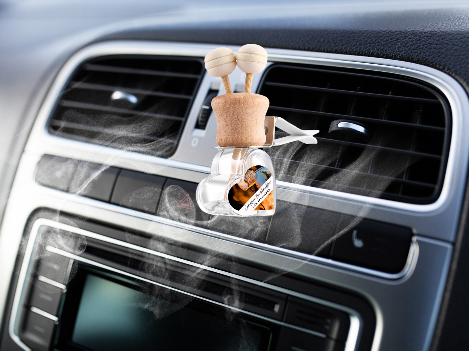 Floral &amp; Feminine Vent Car Diffuser Collection – Elegant Blossoms &amp; Soft Petals