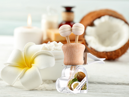 Exotic &amp; Escape Vent Car Diffuser Collection – Tropical Vacation-Inspired Scents