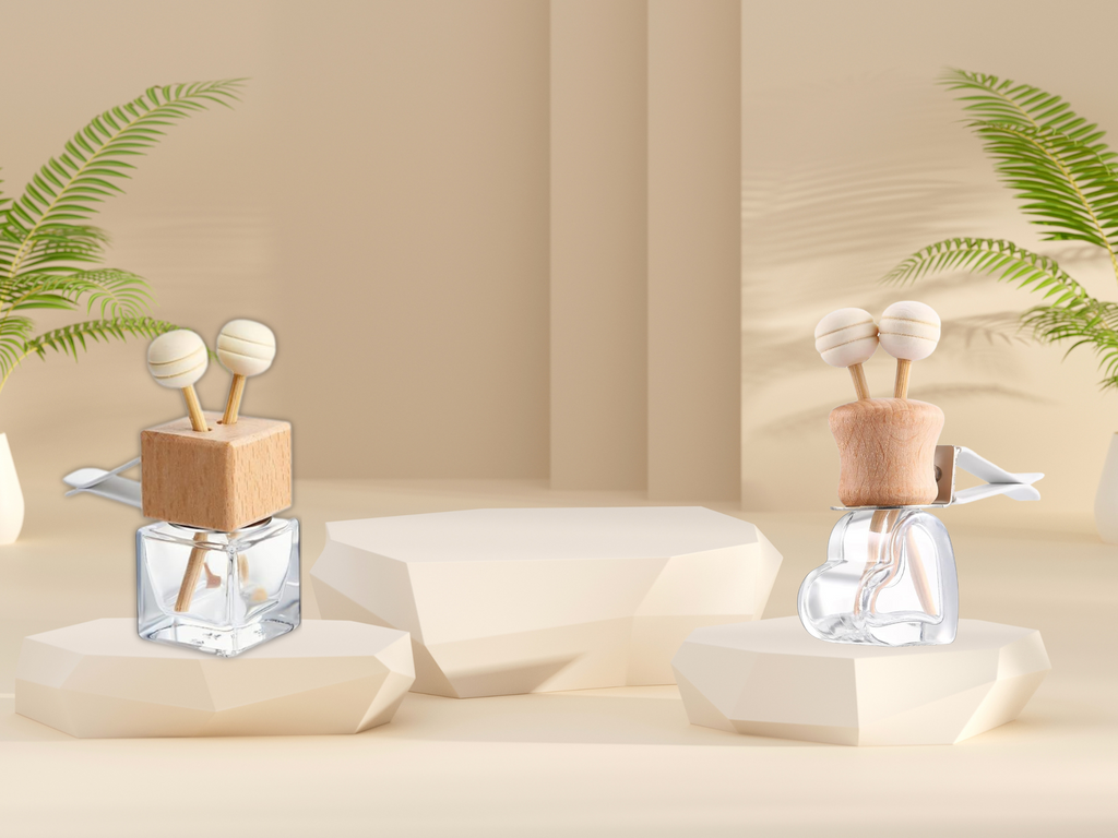 Clean & Fresh Vent Car Diffuser Collection – Crisp Linen, Cotton & Ocean Breeze Aromas
