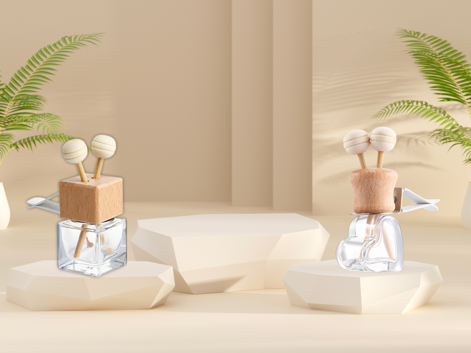 Exotic &amp; Escape Vent Car Diffuser Collection – Tropical Vacation-Inspired Scents