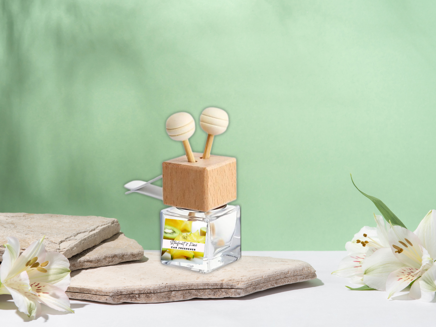 Exotic &amp; Escape Vent Car Diffuser Collection – Tropical Vacation-Inspired Scents