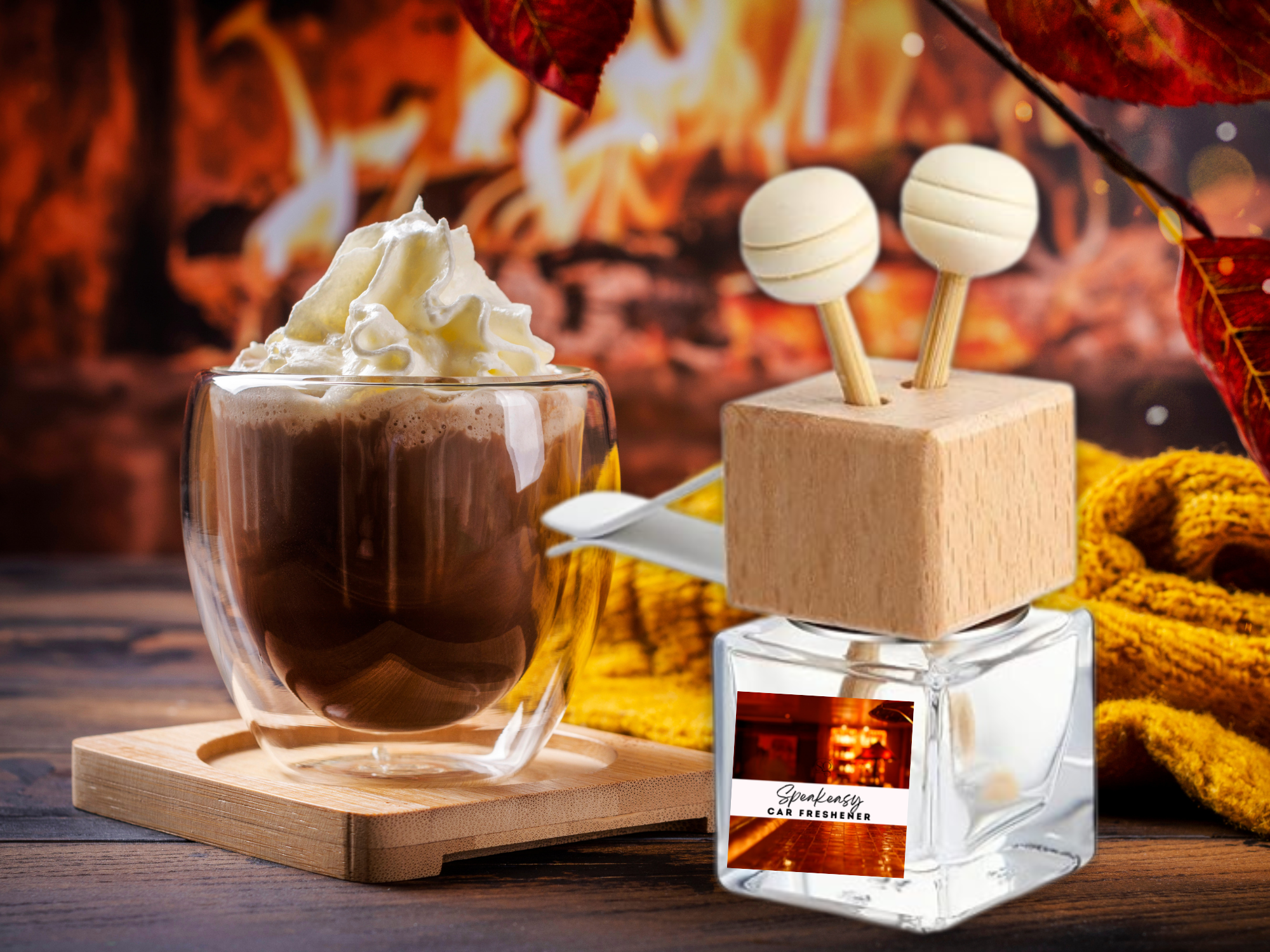 Clean & Fresh Vent Car Diffuser Collection – Crisp Linen, Cotton & Ocean Breeze Aromas