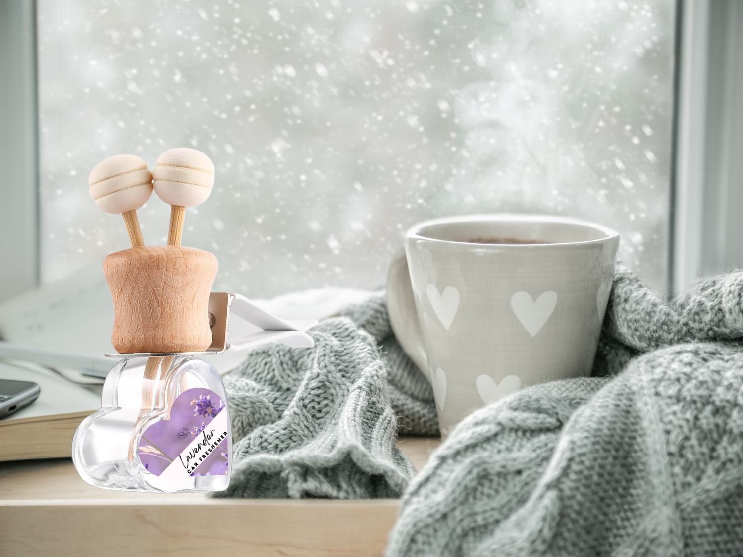 Floral &amp; Feminine Vent Car Diffuser Collection – Elegant Blossoms &amp; Soft Petals