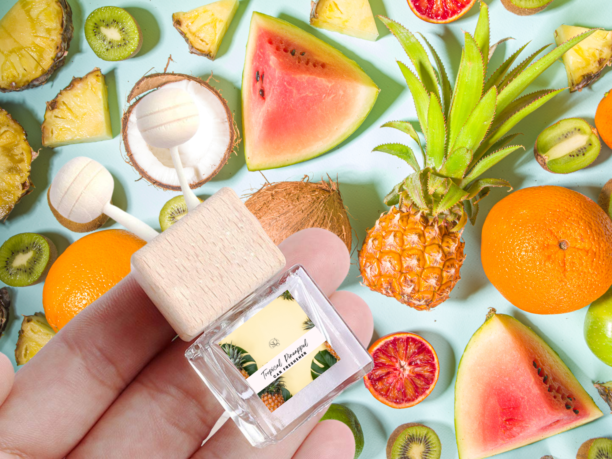 Car Vent Diffuser | Bold Masculine | Wood Amber Smoke