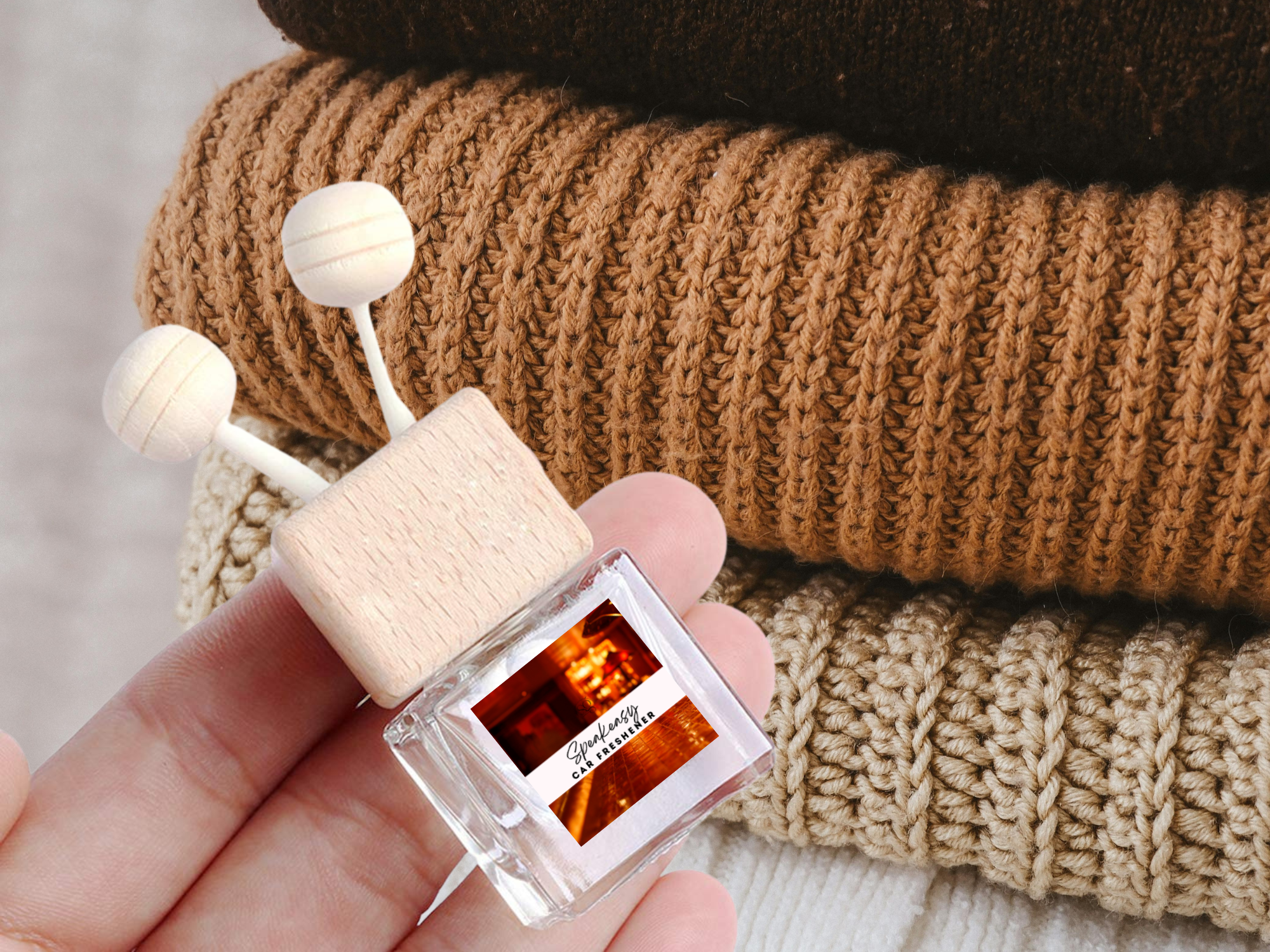 Car Vent Diffuser | Bold Masculine | Wood Amber Smoke