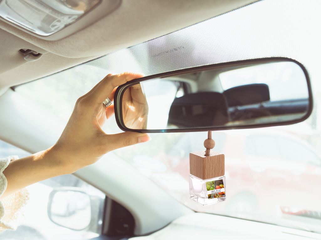 Floral & Feminine Hanging Car Freshener Collection – Elegant Blossoms & Soft Petals