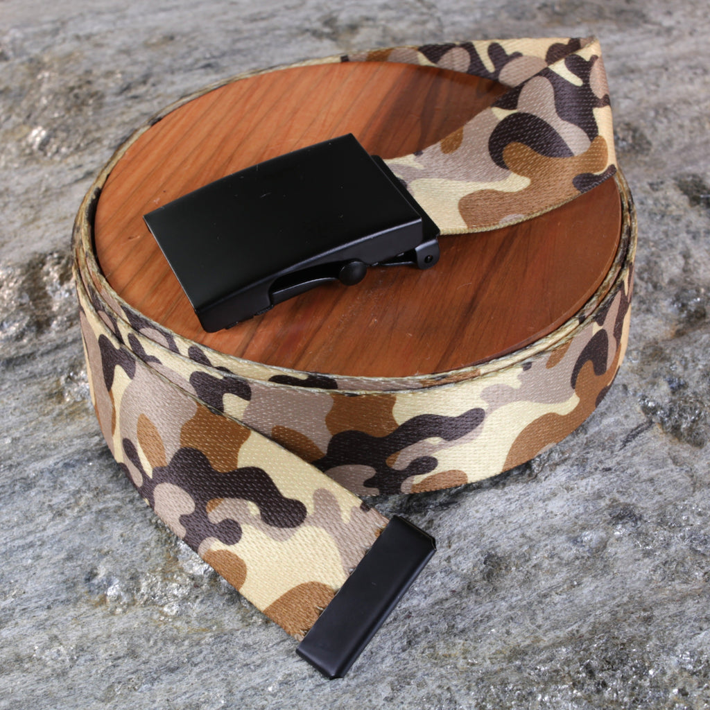 Classic Camo Belt – Adjustable Fit & Multiple Buckle Options