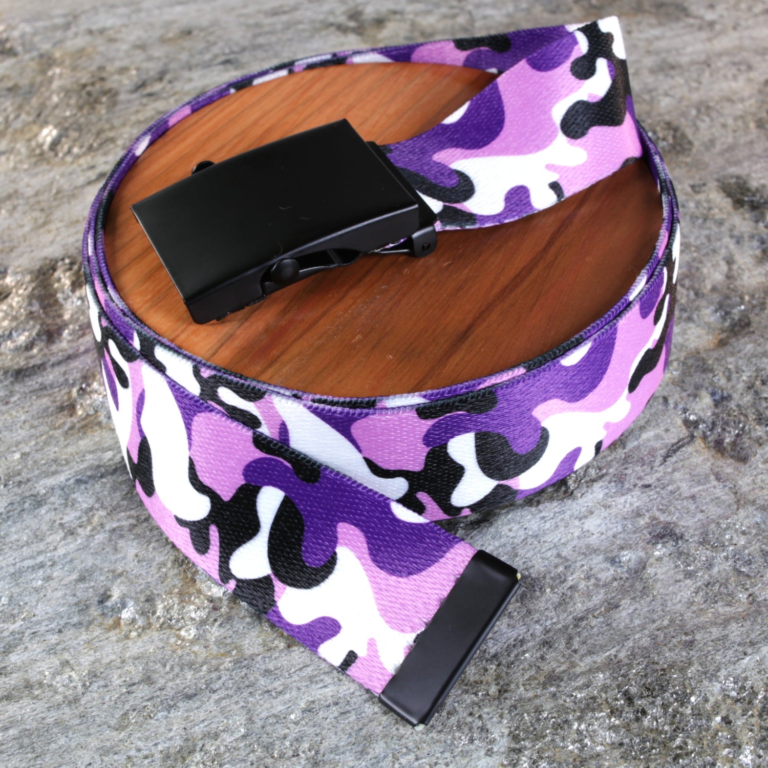 Classic Camo Belt – Adjustable Fit &amp; Multiple Buckle Options