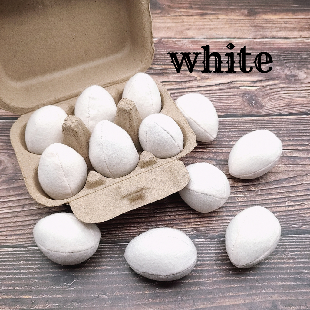 Egg plush toy Pretend play food