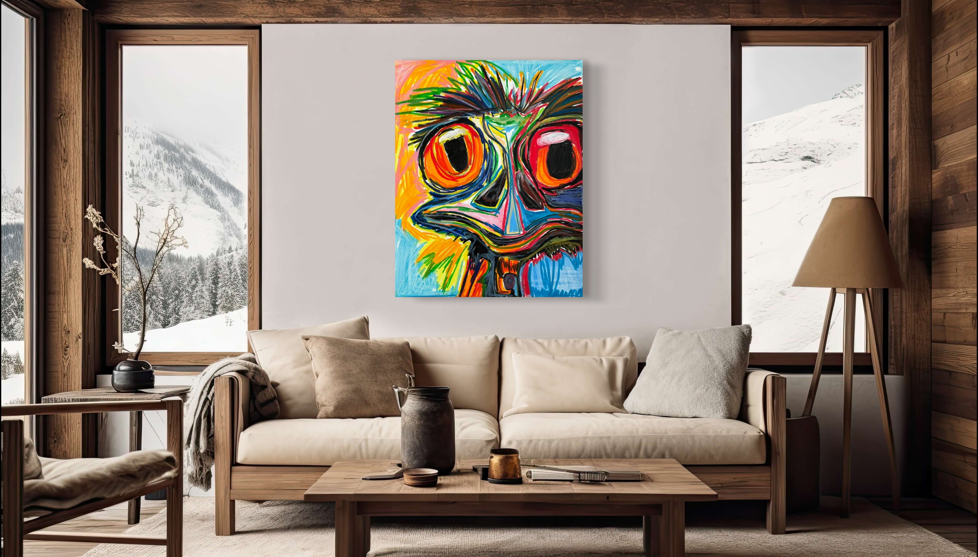 The Ostrich - Art Prints