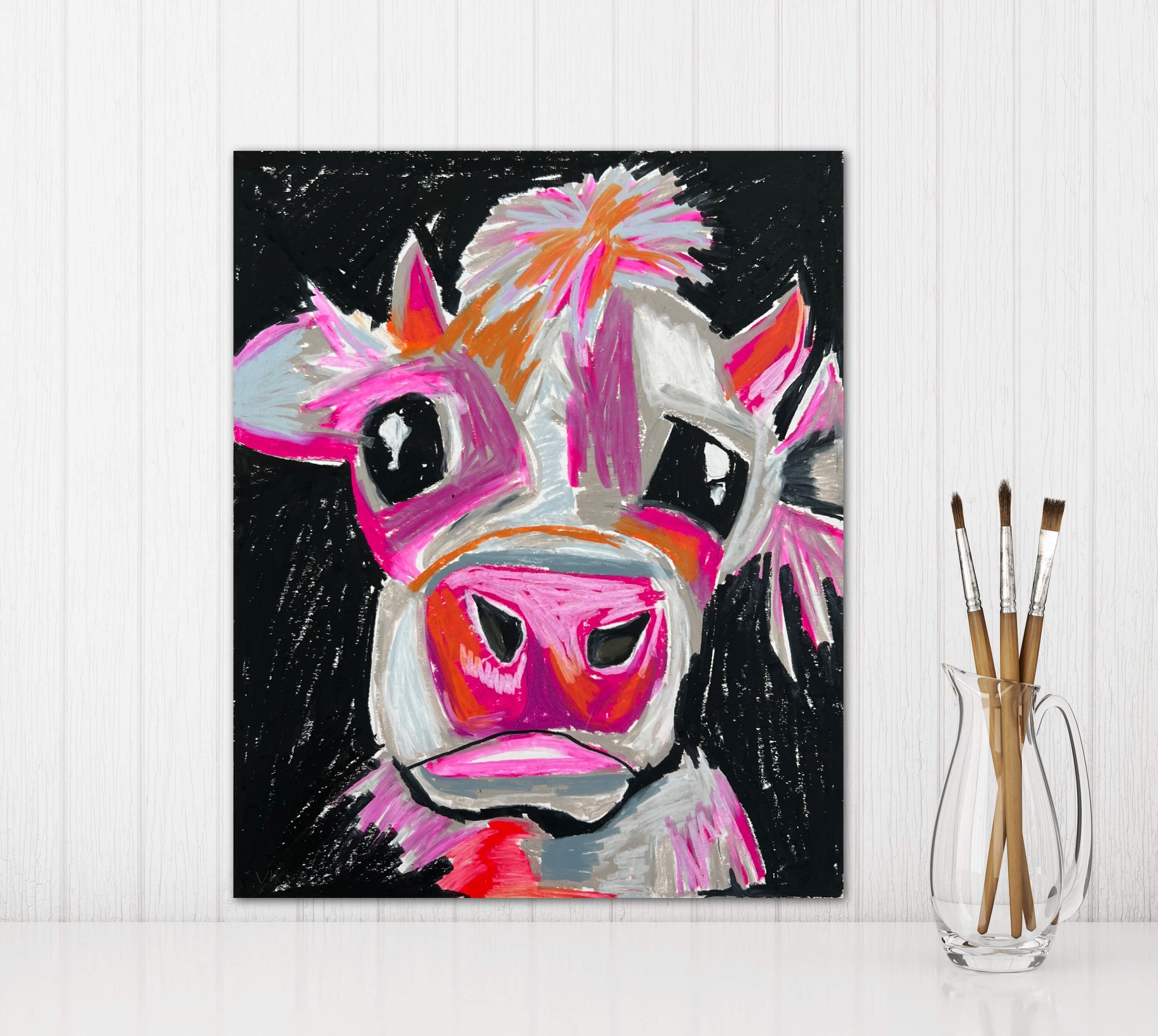 Barbie Cow - Art Prints
