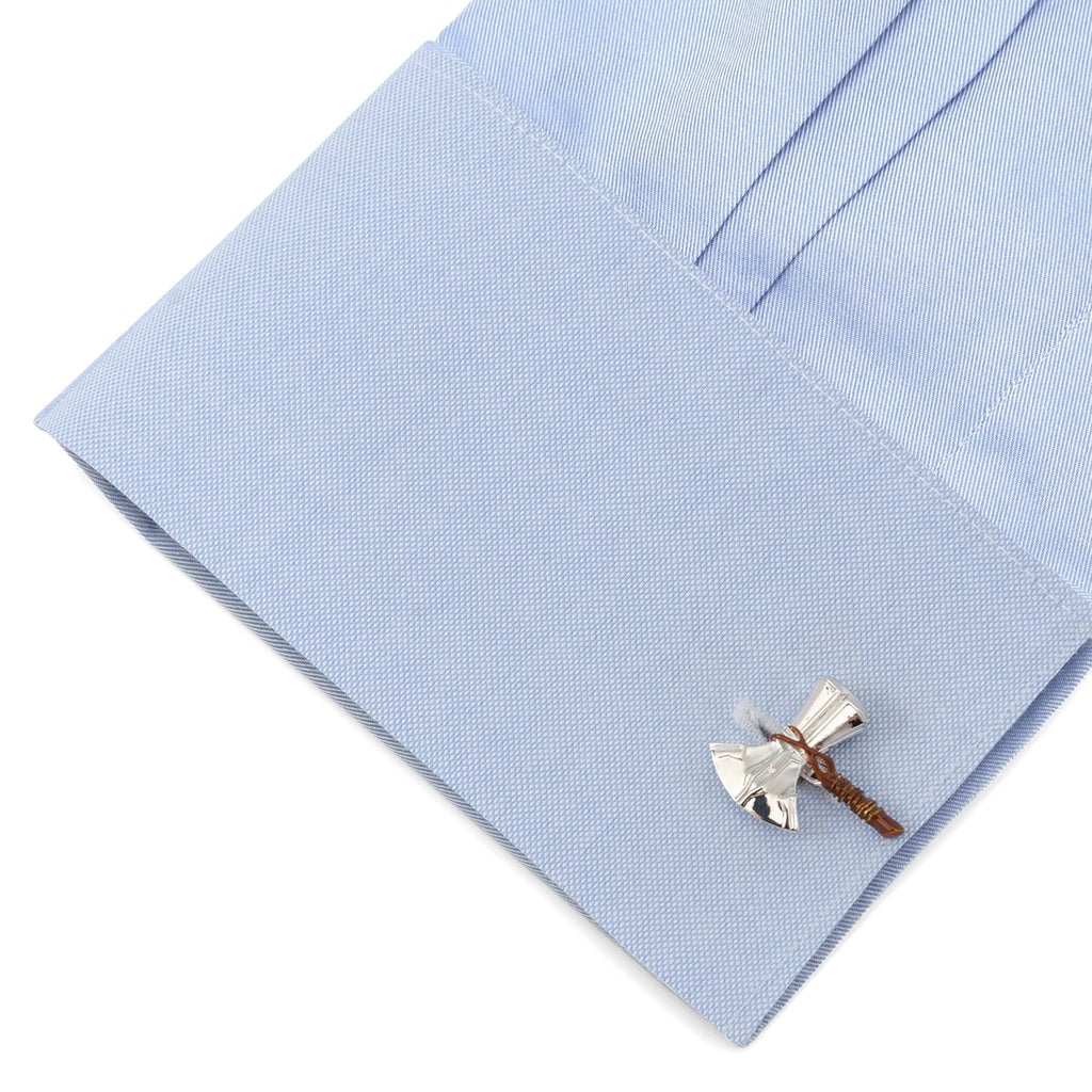 Marvel Thor Stormbreaker Silver Cufflinks
