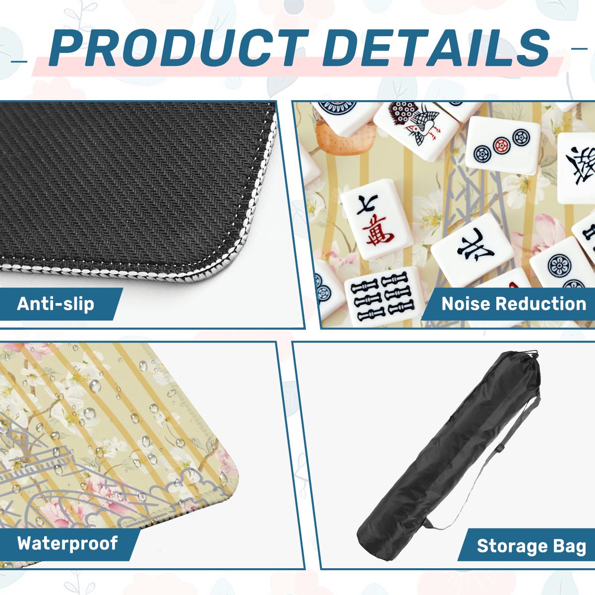 The French Connection Mahjong Mat