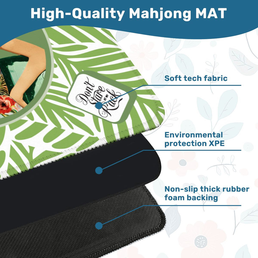 Funny Mahjong Mat, Don't Stare At My Rack