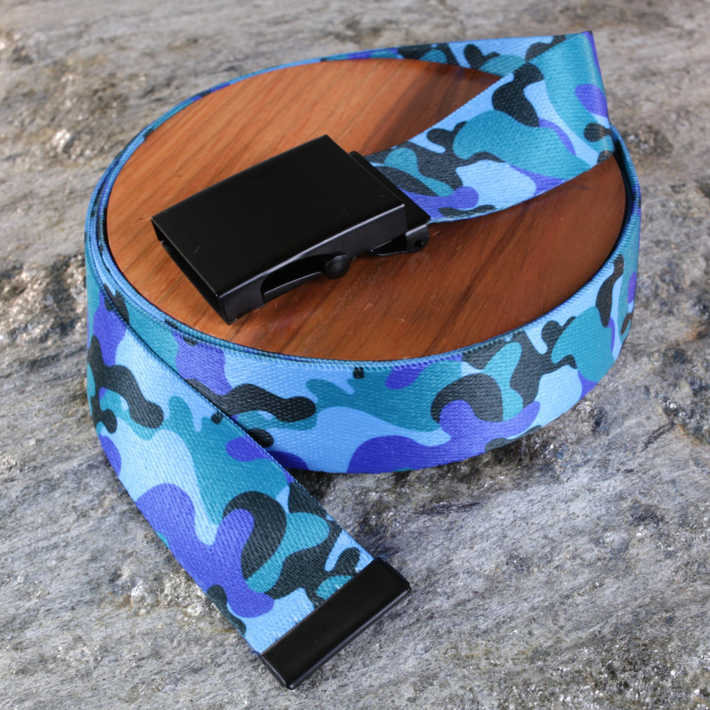Classic Camo Belt – Adjustable Fit & Multiple Buckle Options