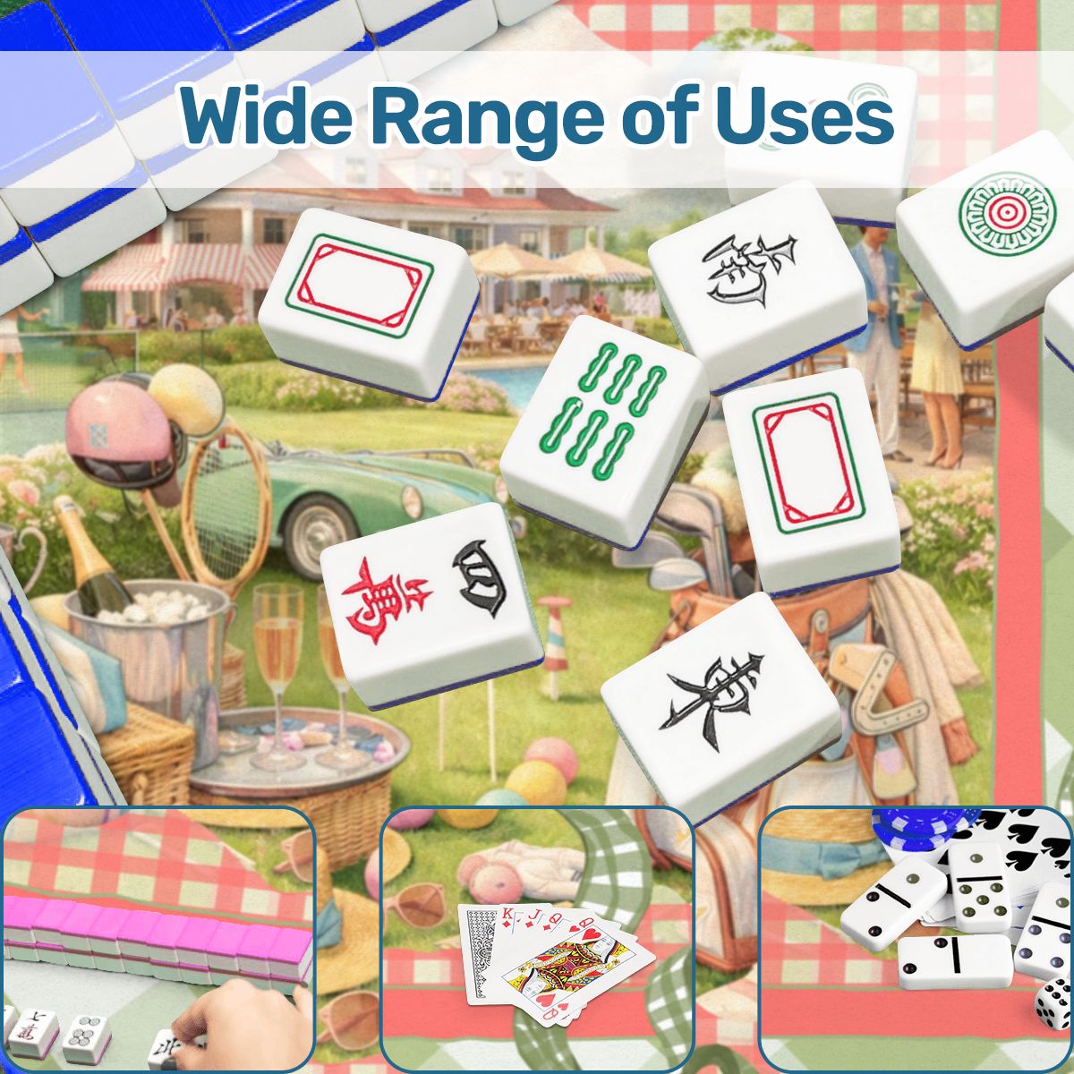 Mahj At The Club, Country Club Mahjong Mat
