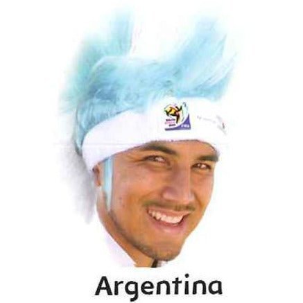 Soccer Fan Mohawk Wig Hat - Vintage Collectible Official FIFA World Cup